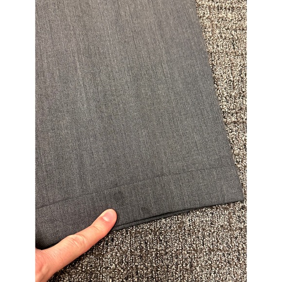 Pronto Uomo Grey Mens Slacks‎ 100% Wool Size 33 See Details - Picture 7 of 7